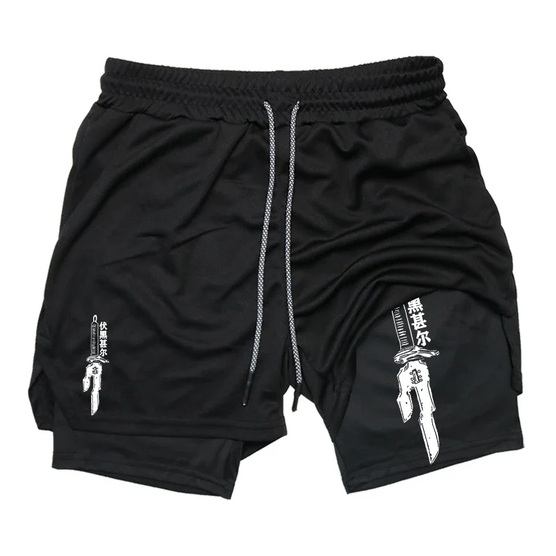 Compression Shorts Athletes - Running Shorts 2-in-1 Workout Running Shorts