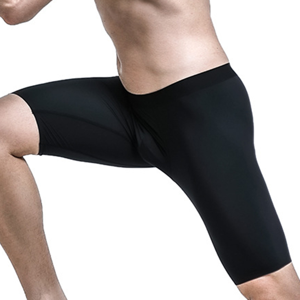 Men Long Leg  Boxer Shorts Bre - Long Leg Trunk Men avaliação e preço