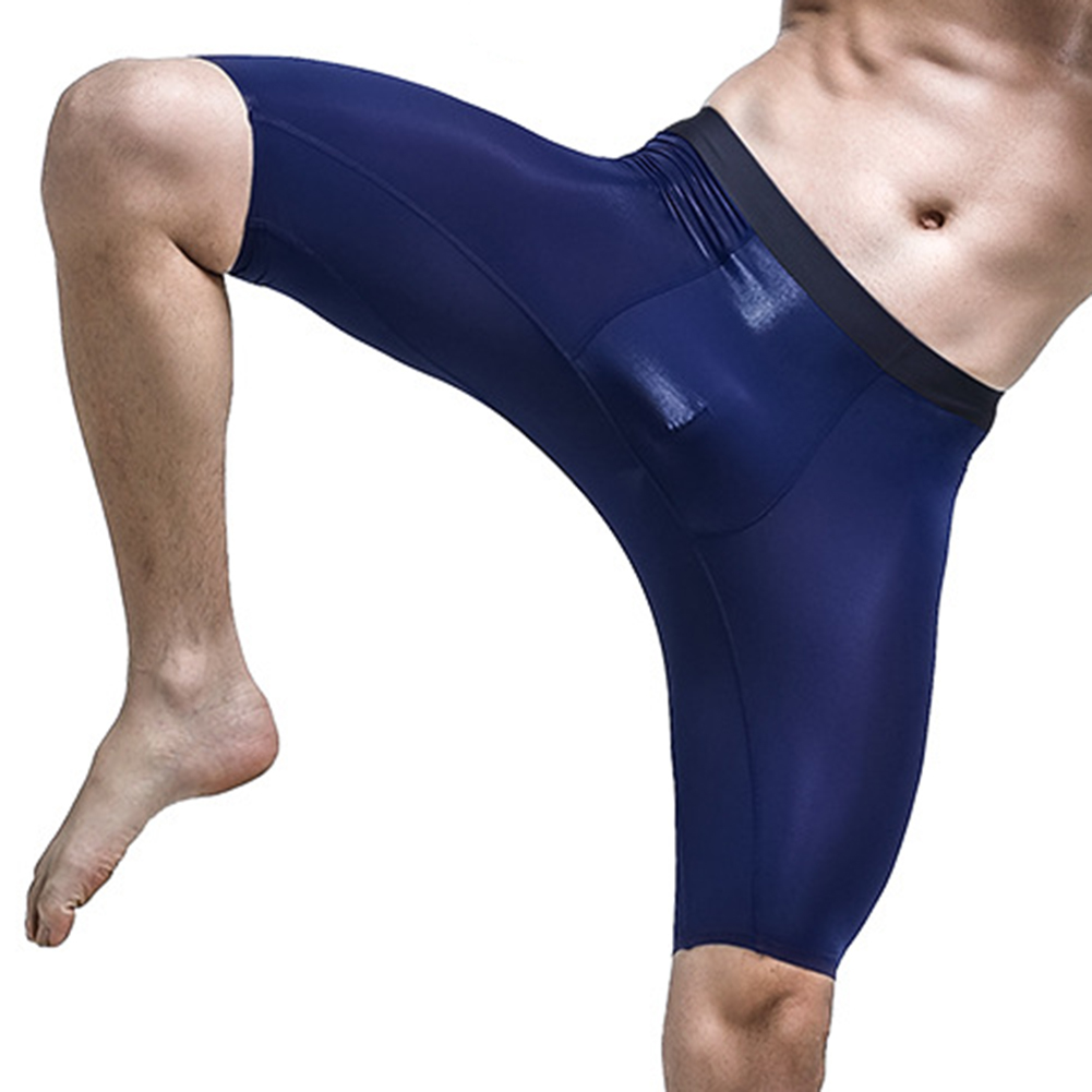 Men Long Leg  Boxer Shorts Bre - Long Leg Trunk Men avaliação e preço