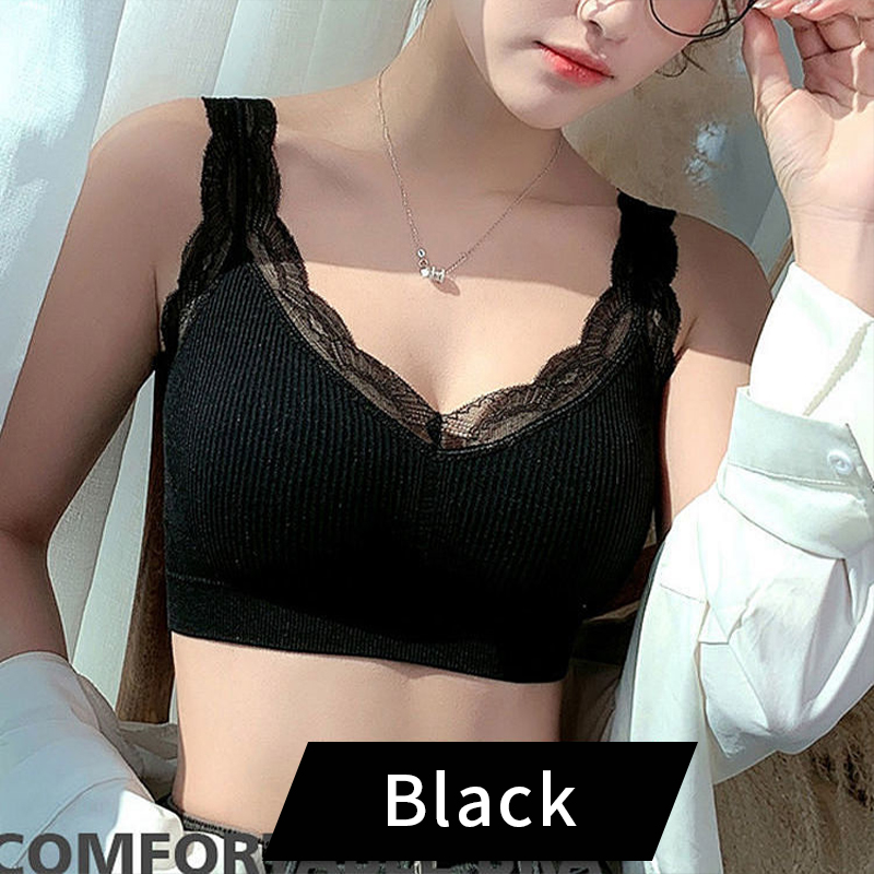 Sexy Lace Bras For Women Witho - Suspender Tank Top avaliação e preço