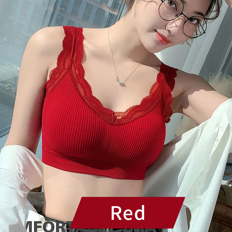 Sexy Lace Bras For Women Witho - Suspender Tank Top avaliação e preço