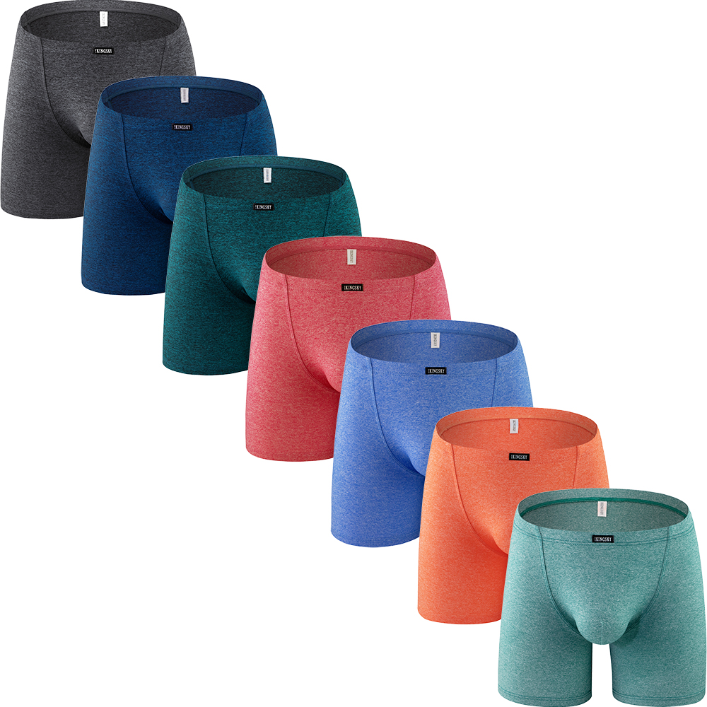 iKingsky Men's Long Leg Boxer  - Long Leg Trunk Men avaliação e preço