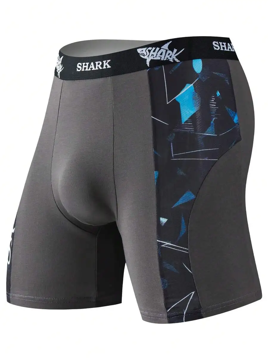 Red Spliced Mesh Boxer Shorts  - Mesh Sport Boxer avaliação e preço