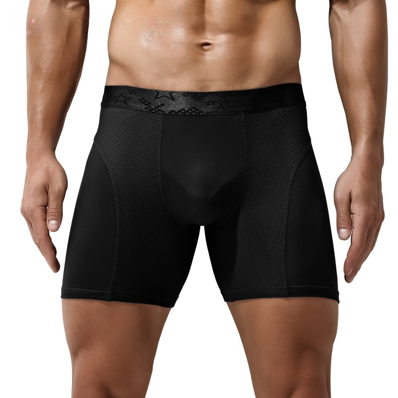 L-6XL Large Size Mens Mesh Mod - Mesh Sport Boxer avaliação e preço