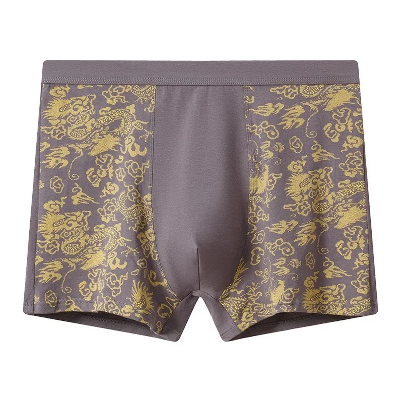 Pure Cotton Boxers Men Plus Si - Boxer Brief Pack Cotton avaliação e preço
