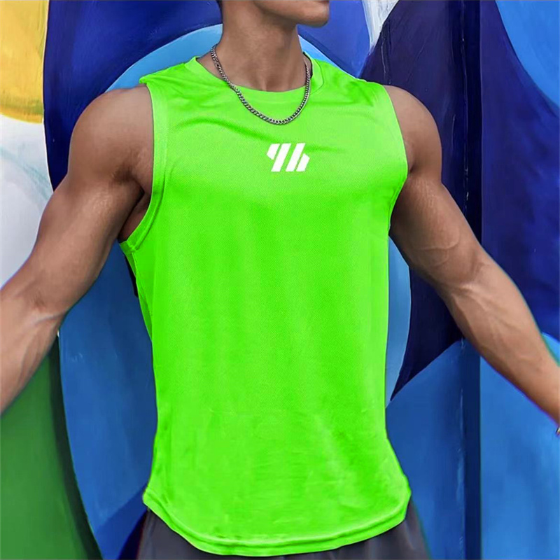 2025 newest Summer Gym Vest Hi - Sleeveless Undershirt avaliação e preço