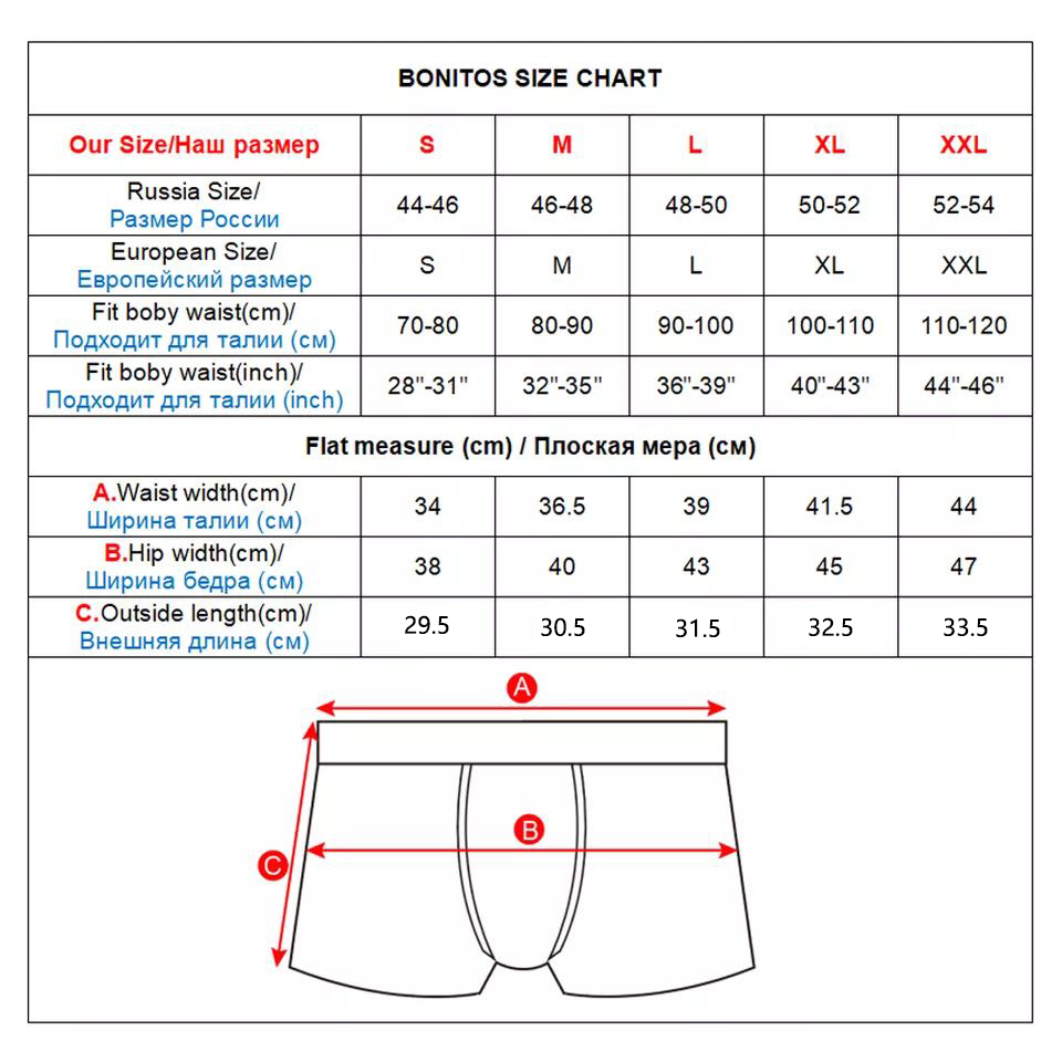 6pcs White Men Panties Cotton  - Multi Pack Underwear avaliação e preço