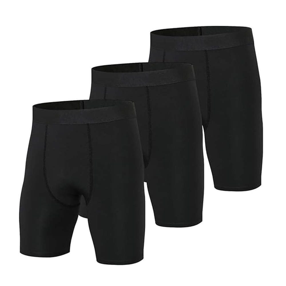 3 Pack Compression Shorts Men  - Compression Shorts Athletes avaliação e preço