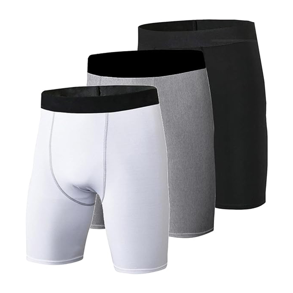3 Pack Compression Shorts Men  - Compression Shorts Athletes avaliação e preço