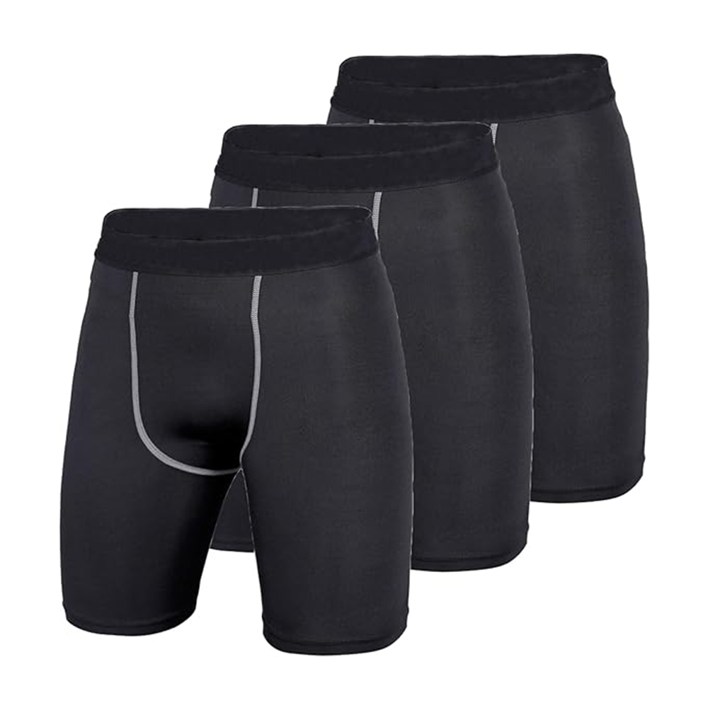 3 Pack Compression Shorts Men  - Compression Shorts Athletes avaliação e preço