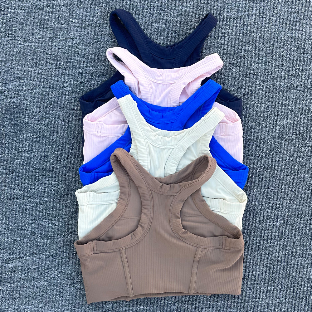 Women Yoga Bra Tank Tops for F - Tank Top Ribbed avaliação e preço