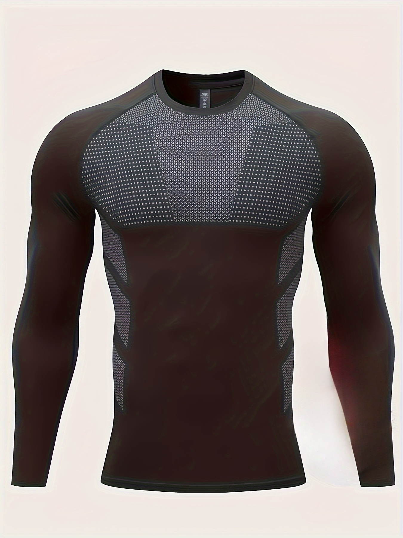 Men's autumn and winter thick  - T Shirt Tight Fit avaliação e preço