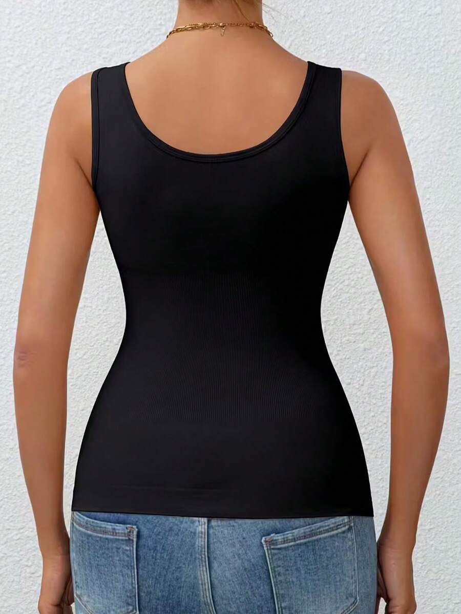 Women Seamless Compression Cam - Sleeveless Undershirt avaliação e preço