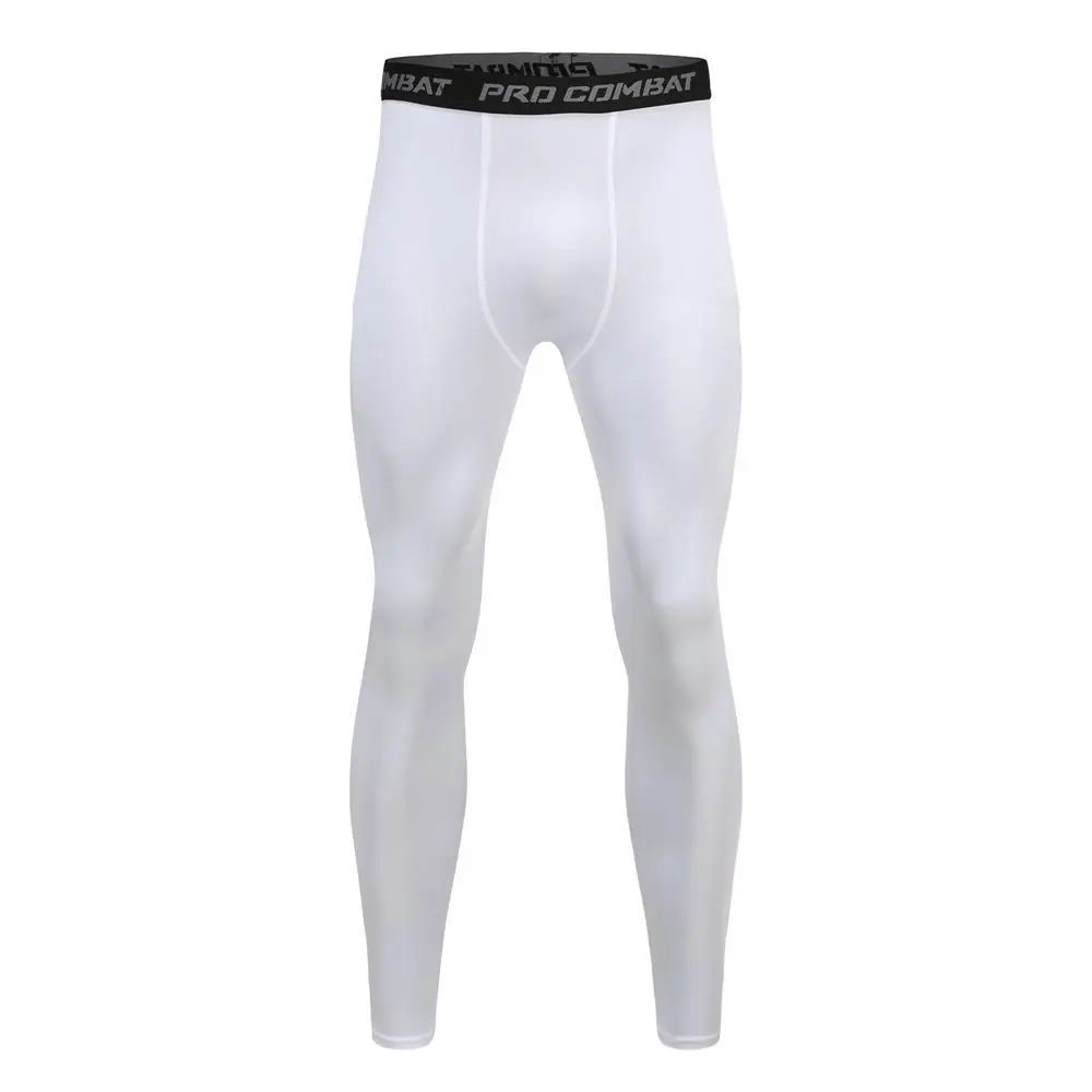 Men Gym Sportswear Muscle Body - Compression Long Pant avaliação e preço