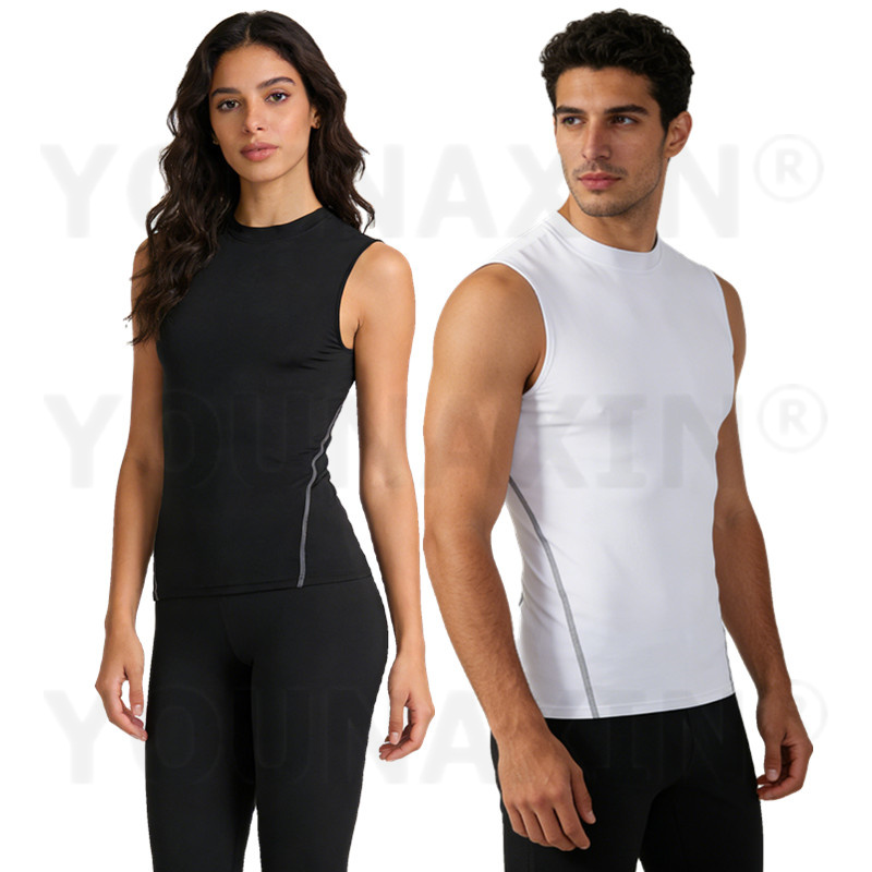 YOUNAXIN Unisex Sleeveless Com - Base Layer Top avaliação e preço