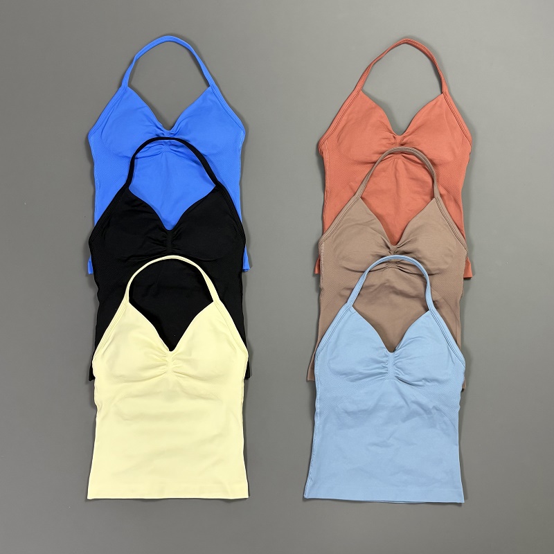 Sports Tank Top Women Halter V - Suspender Tank Top avaliação e preço
