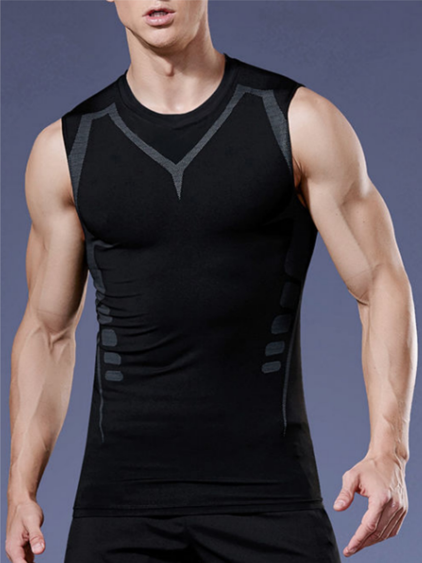Men's Tight Vest Compression S - T Shirt Tight Fit avaliação e preço