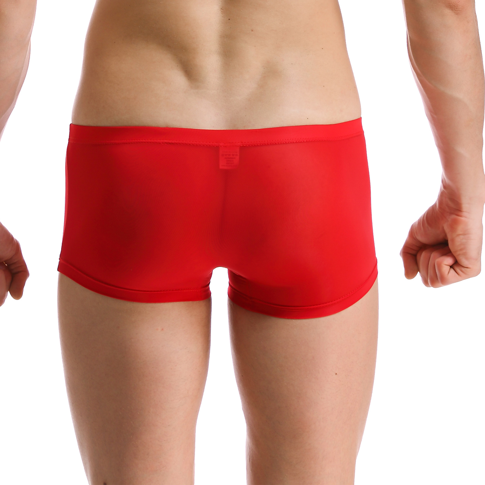 Men's Transparent Bath Boxers  - Trunk Breathable Men avaliação e preço