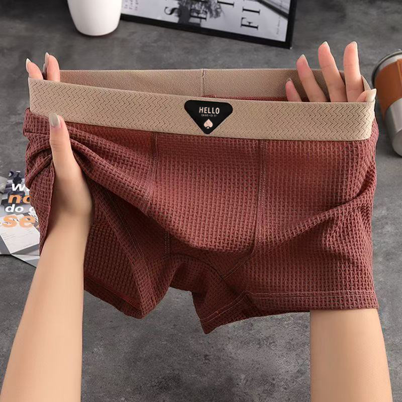 4pcs Men's Boxer Shorts Ice Si - Multi Pack Underwear avaliação e preço