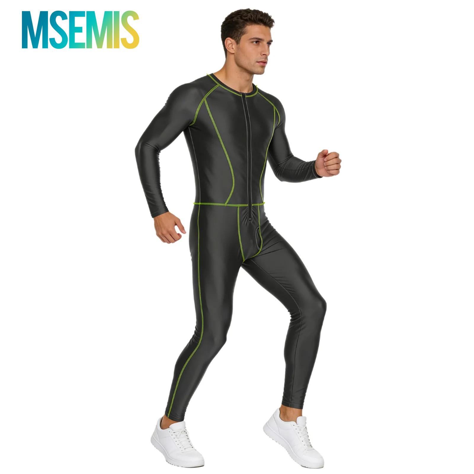 Swimwear Mens Swimsuit Glossy  - Compression Long Pant avaliação e preço