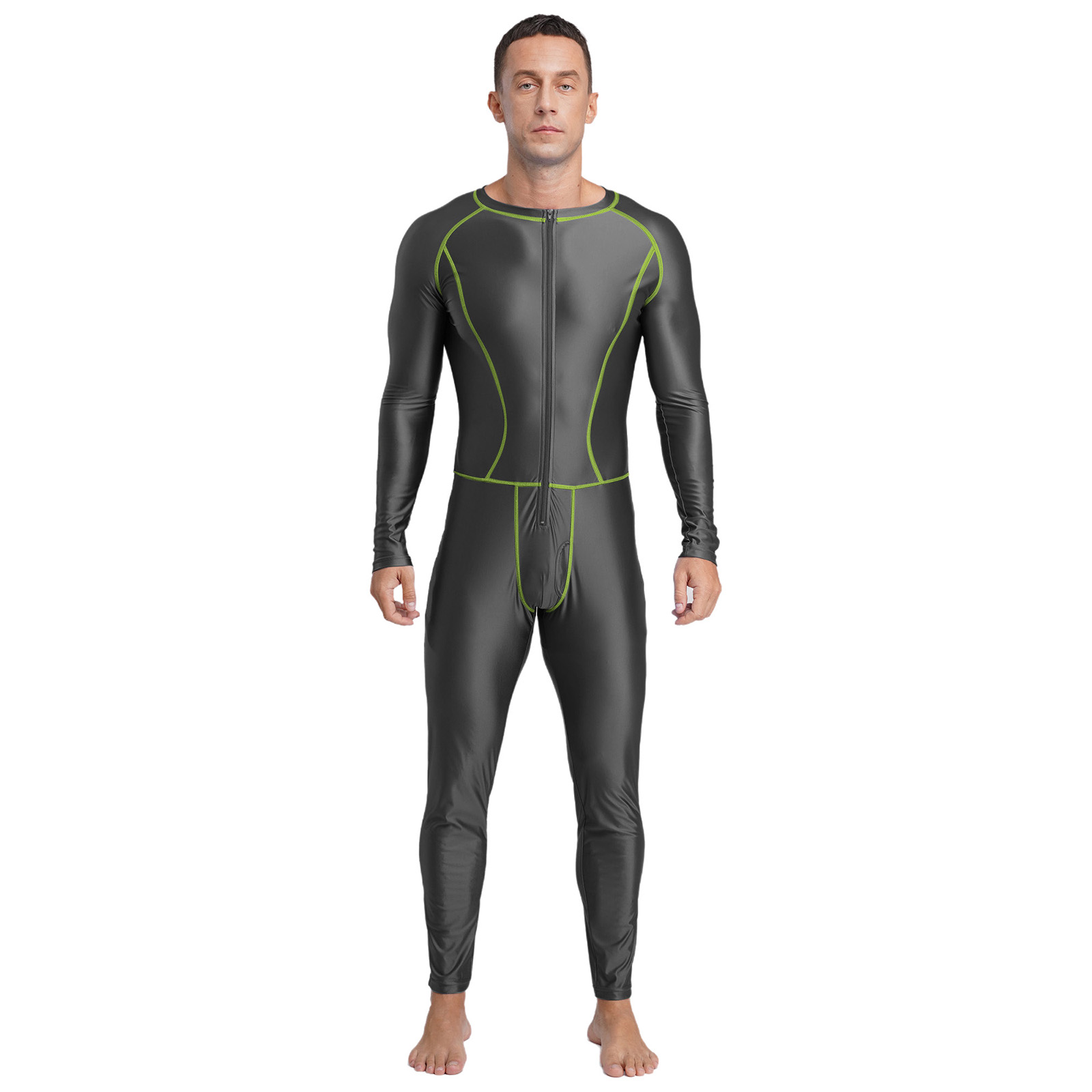Swimwear Mens Swimsuit Glossy  - Compression Long Pant avaliação e preço