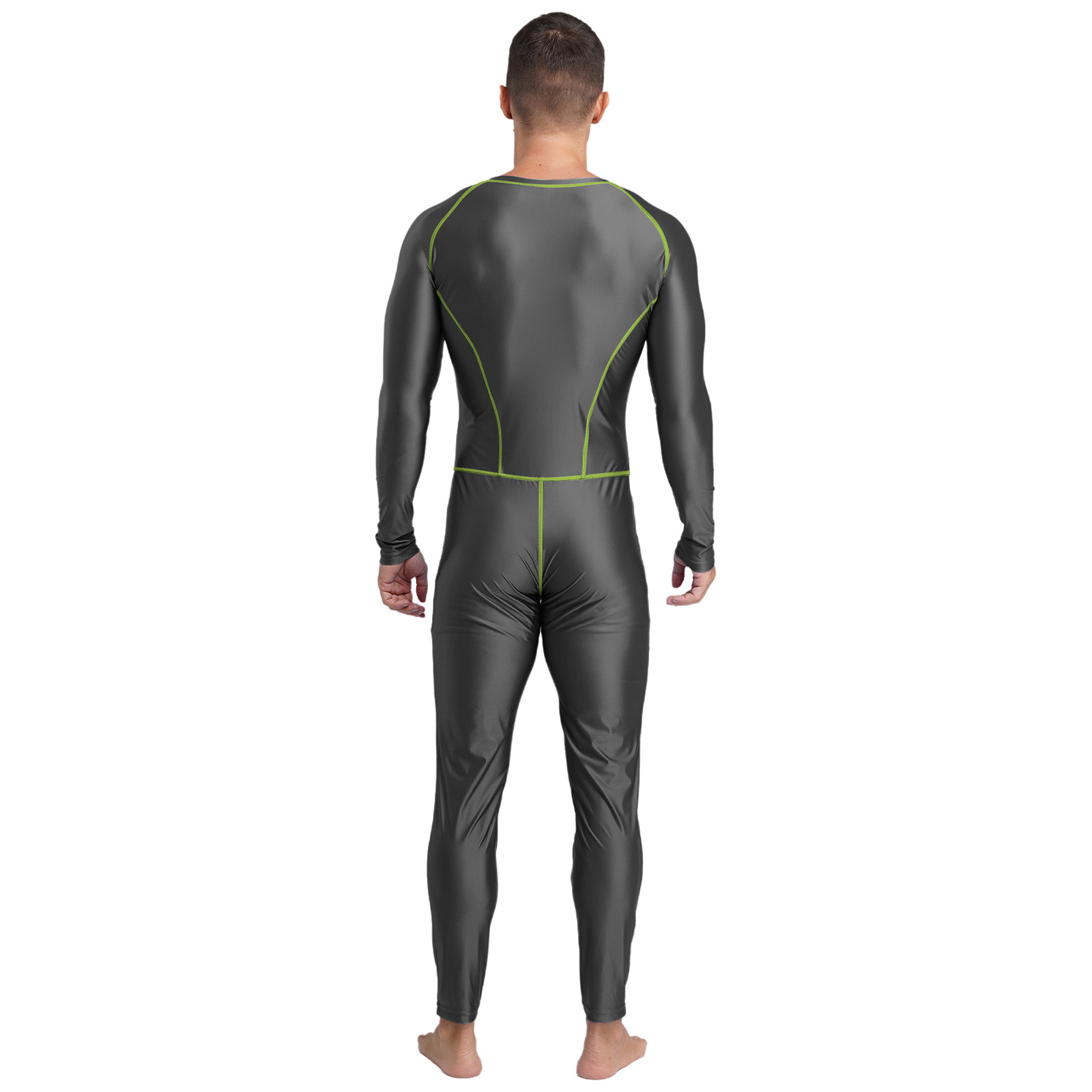 Swimwear Mens Swimsuit Glossy  - Compression Long Pant avaliação e preço