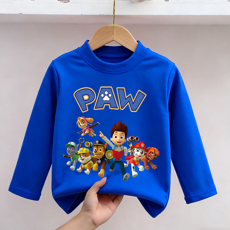PAW Patrol Long Sleeves T-Shir - Undershirt Crew Neck avaliação e preço
