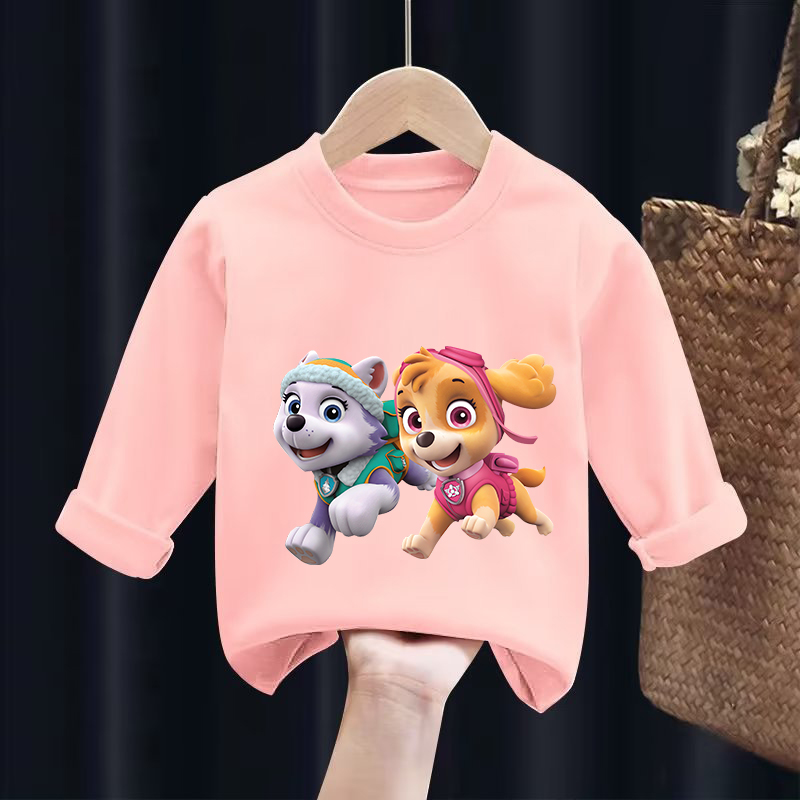 PAW Patrol Long Sleeves T-Shir - Undershirt Crew Neck avaliação e preço