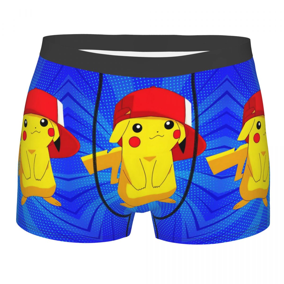 Custom P-Pikachues Anime Colla - Boxer Shorts Modal avaliação e preço