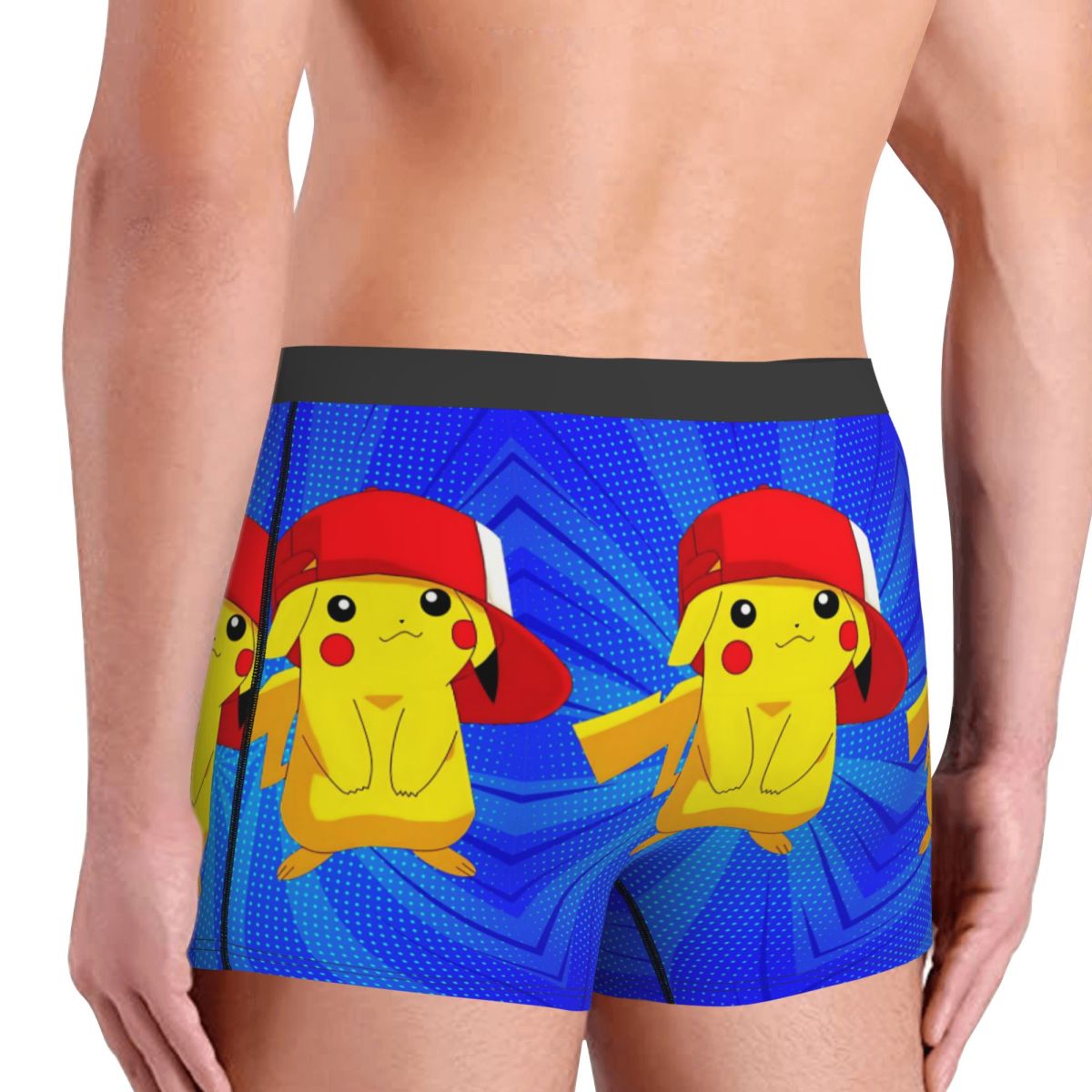 Custom P-Pikachues Anime Colla - Boxer Shorts Modal avaliação e preço