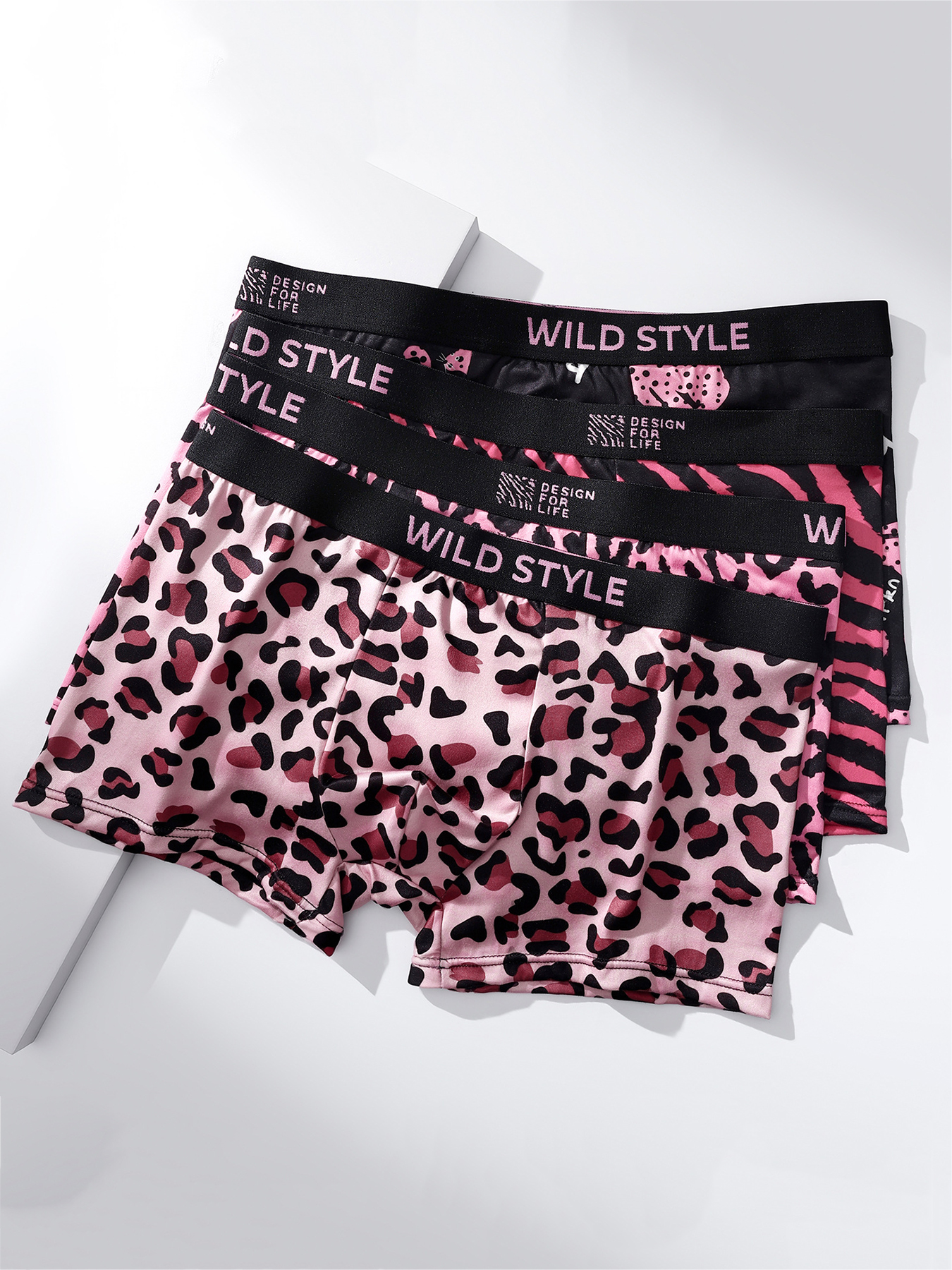 4-Pack Men's Polyester Boxer B - Multi Pack Underwear avaliação e preço