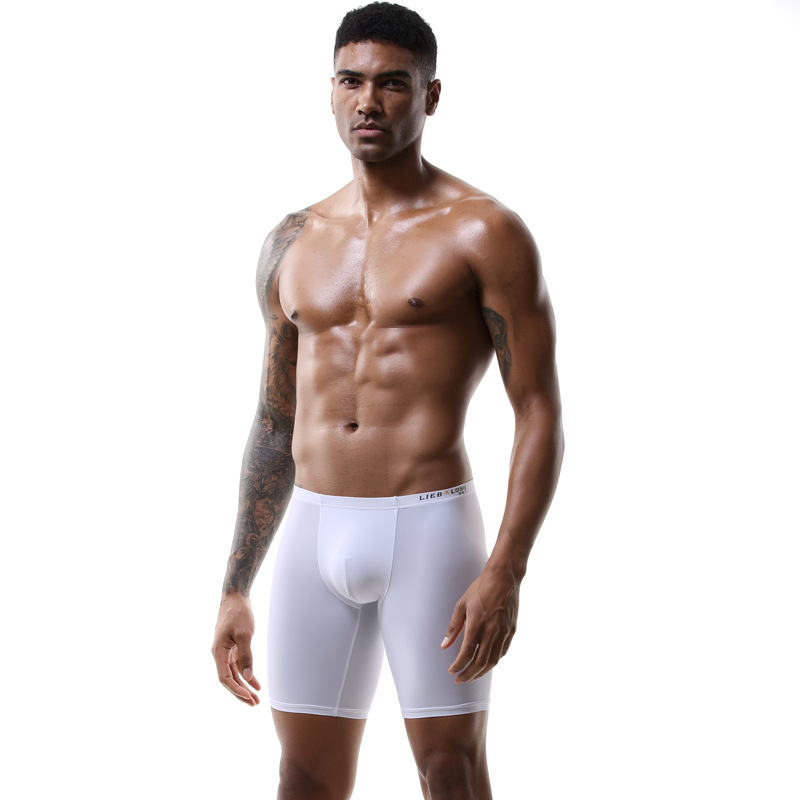 Men Trunks Long Legs Boxershor - Long Leg Trunk Men avaliação e preço