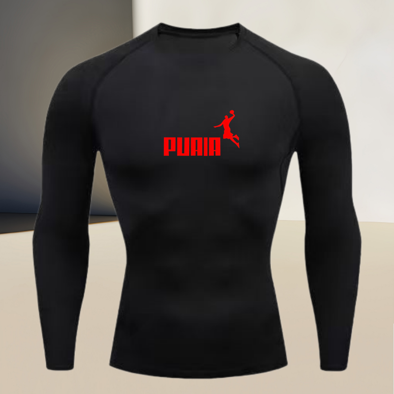 Men's long sleeved round neck  - T Shirt Tight Fit avaliação e preço