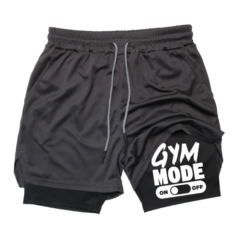 Men's 2-in-1 Fitness Short Ela - Compression Shorts Athletes avaliação e preço