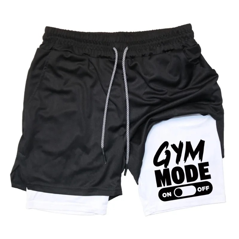 Men's 2-in-1 Fitness Short Ela - Compression Shorts Athletes avaliação e preço