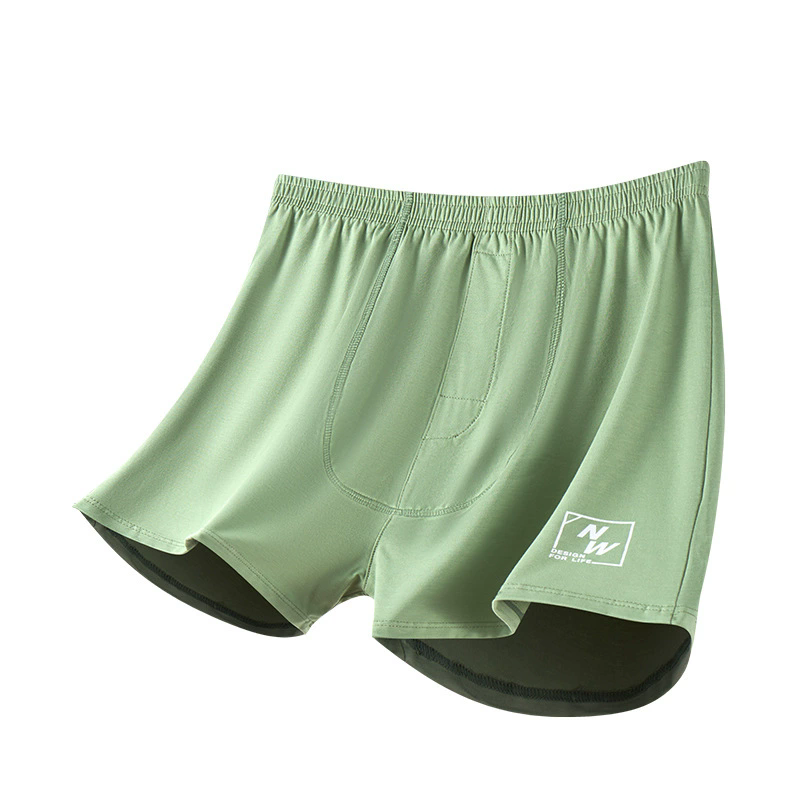 Solid Color Men Underwear Boxe - Boxer Shorts Modal avaliação e preço