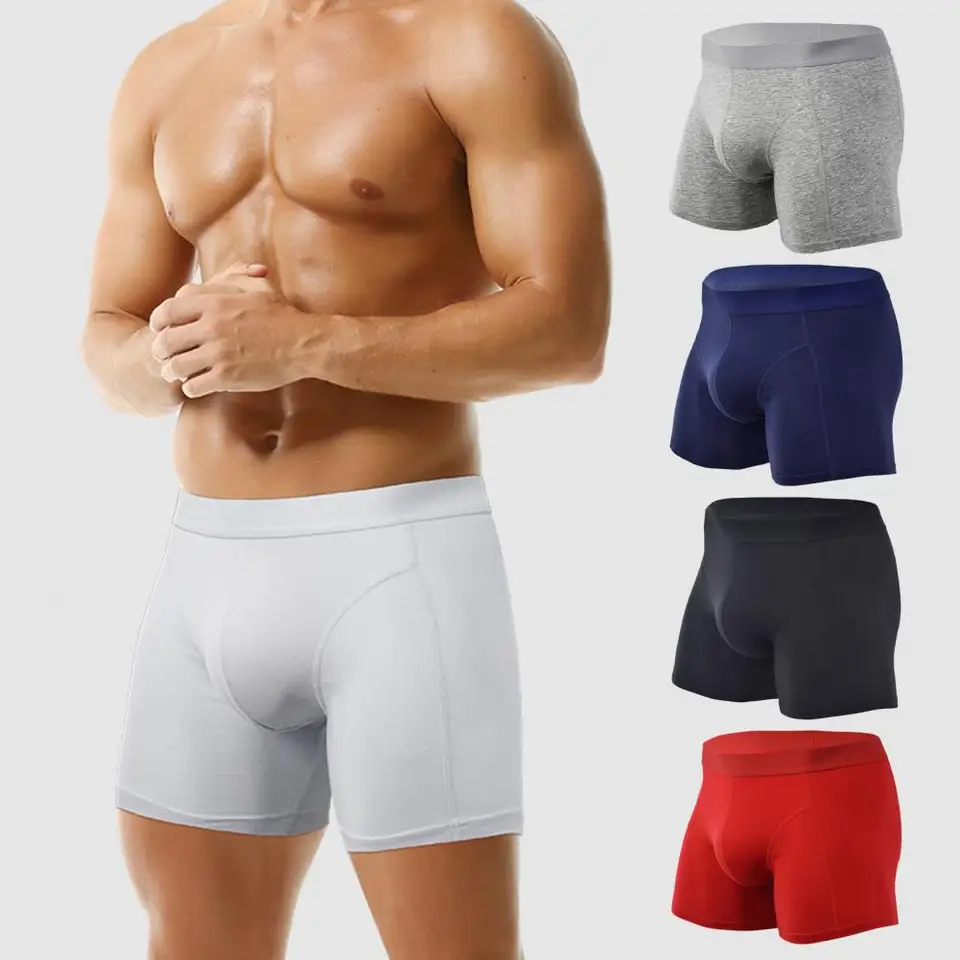 Men’s Total Support Pouch Boxe - Long Leg Trunk Men avaliação e preço