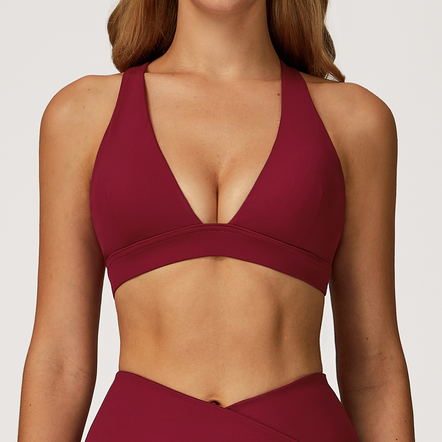 Women Scrunch Sports Bra Gym T - Quick Dry Underwear avaliação e preço