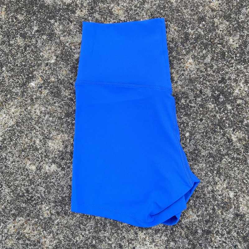 Sexy Solid Color High Waist Yo - Compression Shorts Athletes avaliação e preço