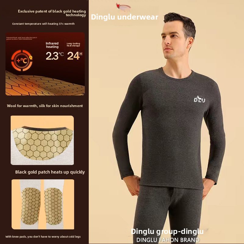Deer Black Gold Graphene Self- - Thermal Long John avaliação e preço