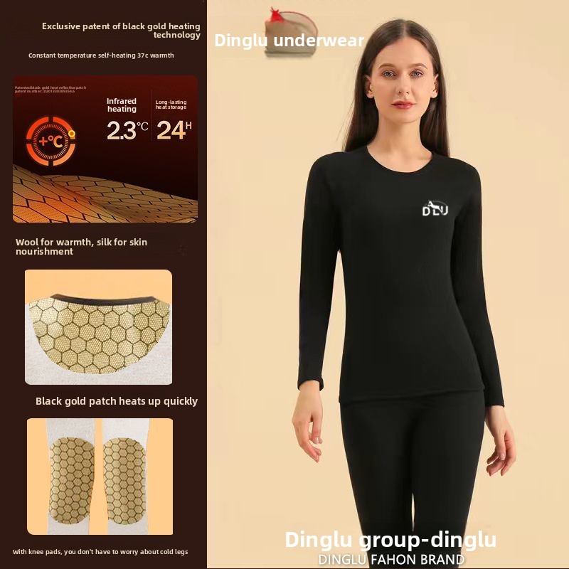 Deer Black Gold Graphene Self- - Thermal Long John avaliação e preço