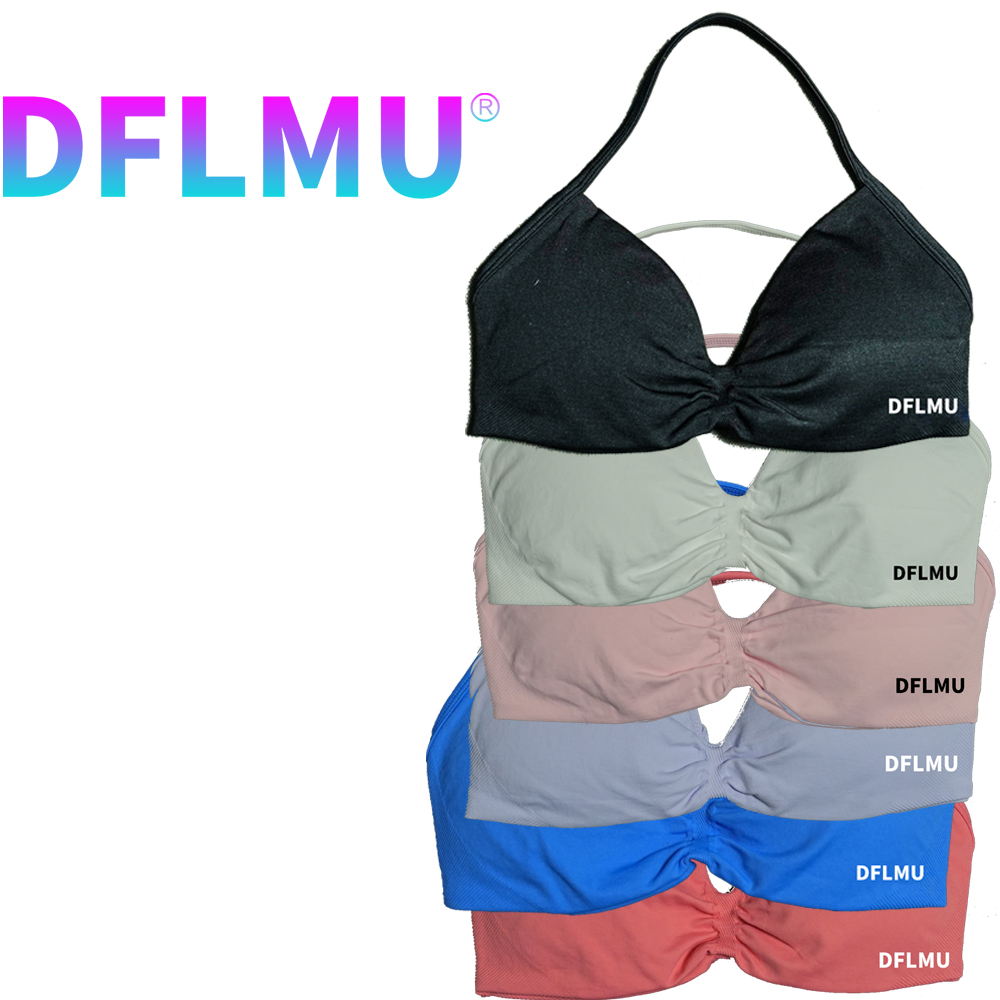 DFLMU Women Halter Sports Bra  - Suspender Tank Top avaliação e preço