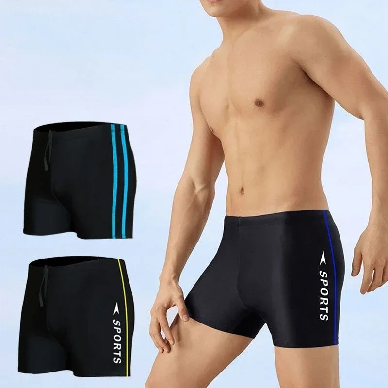 New Men Professional Water Spo - Trunk Breathable Men avaliação e preço