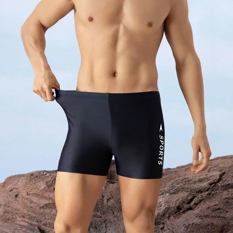 New Men Professional Water Spo - Trunk Breathable Men avaliação e preço