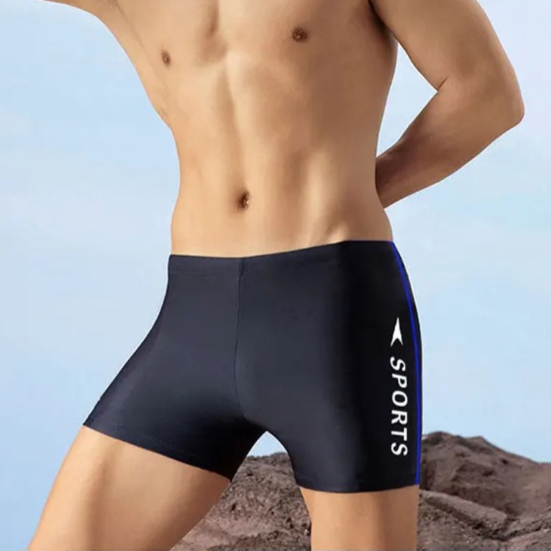 New Men Professional Water Spo - Trunk Breathable Men avaliação e preço