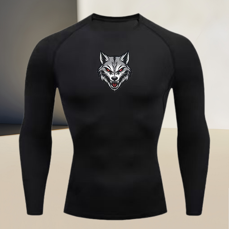 Men's long sleeved round neck  - T Shirt Tight Fit avaliação e preço