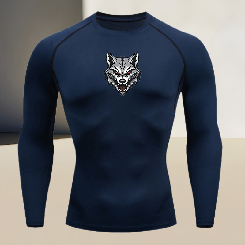 Men's long sleeved round neck  - T Shirt Tight Fit avaliação e preço
