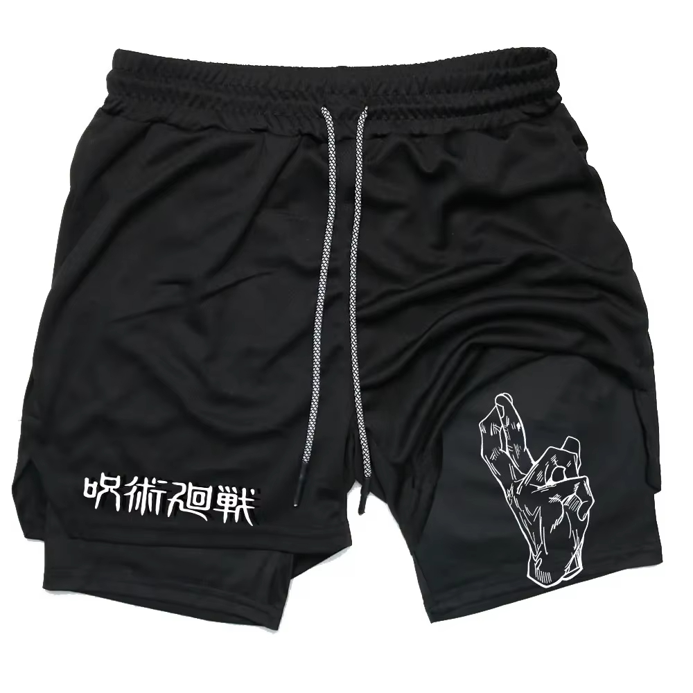 Anime Jujutsu Kaisen Gym Short - Compression Shorts Athletes avaliação e preço