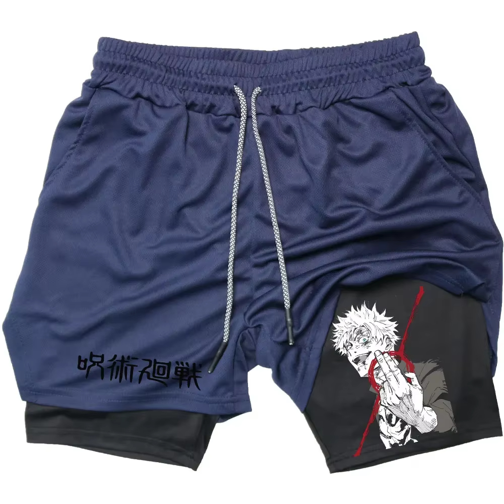 Anime Jujutsu Kaisen Gym Short - Compression Shorts Athletes avaliação e preço