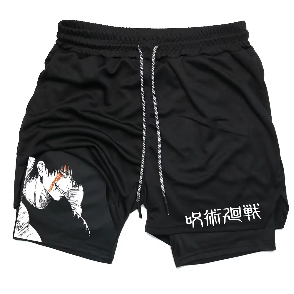 Anime Jujutsu Kaisen Gym Short - Compression Shorts Athletes avaliação e preço